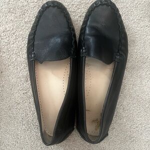 Cole Haan Black Leather Loafers